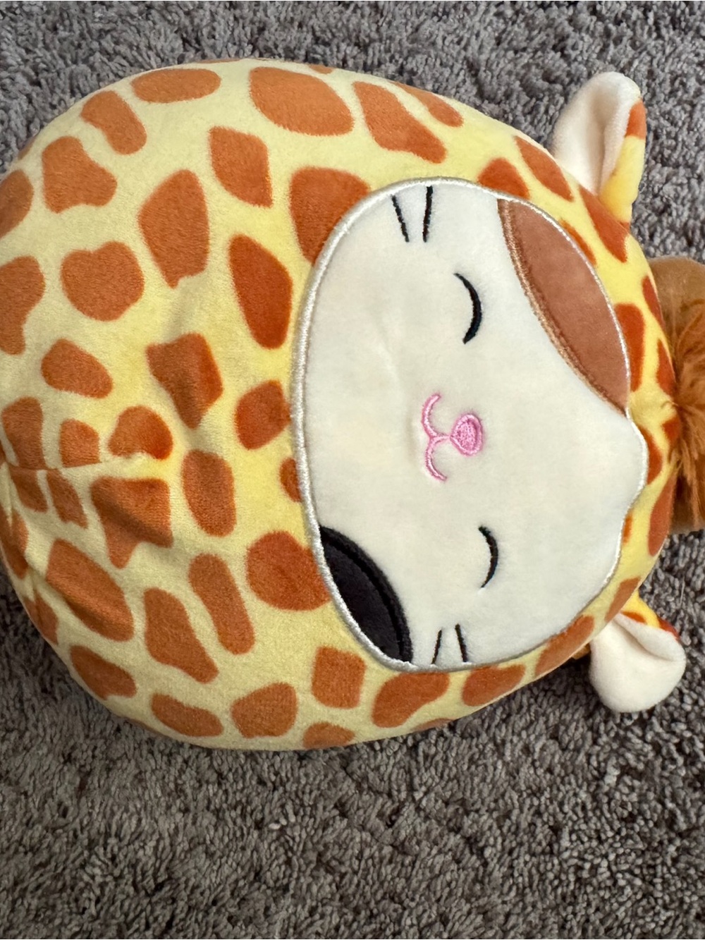 Squishmallows Giraffe Plush - Yellow & Brown